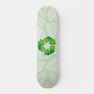 Skateboard Símbolo de reciclaje
