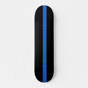 Skateboard Símbolo de solidaridad de la bandera azul de la L