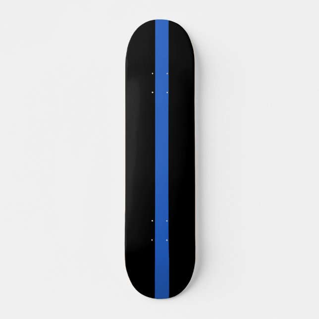 Skateboard Símbolo de solidaridad de la bandera azul de la Lí (Anverso )