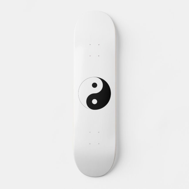 Skateboard Símbolo de Yin-Yang (Anverso)