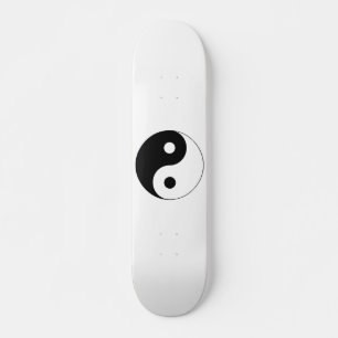 Skateboard Símbolo Espiritual Yin Yang