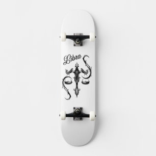Skateboard Símbolo libra zodiac