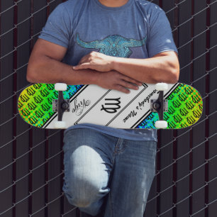 Skateboard Símbolo Virgo Zodiac Estándar por Kenneth Yoncich