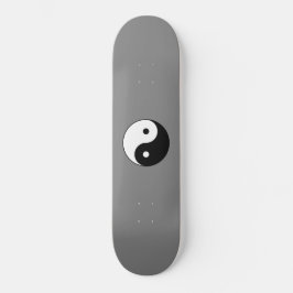 Skateboard Símbolo Yin y Yang (taoísta chino Taijitu)