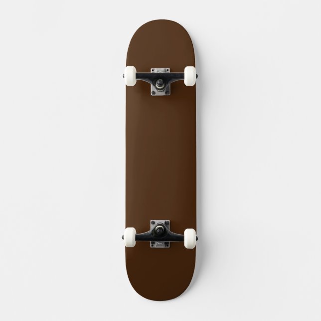 Skateboard Simple Brown Authority® (Anverso)