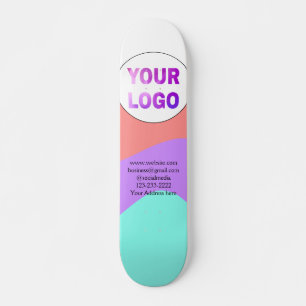 Skateboard simple mínimo añadir su logotipo/diseño aquí