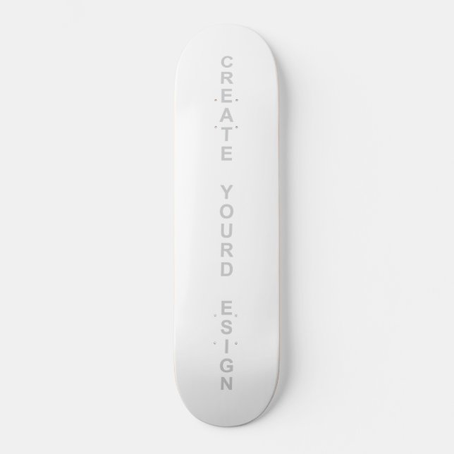 Skateboard Simplemente - Crea tu Propio  (Anverso)