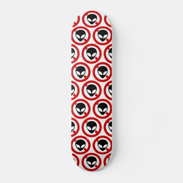 SKATEBOARD SIN EXTRANJEROS (Anverso)