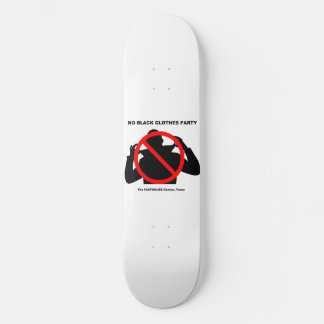 Skateboard Sin Fiesta de ropa negra FASTHOUSE Denton Texas
