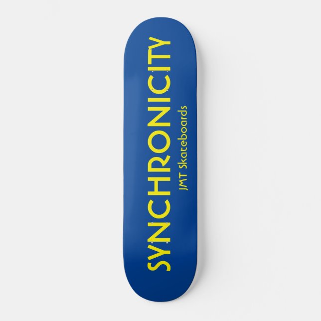 SKATEBOARD SINCRONICIDAD PATINADAS / JMT (Anverso)