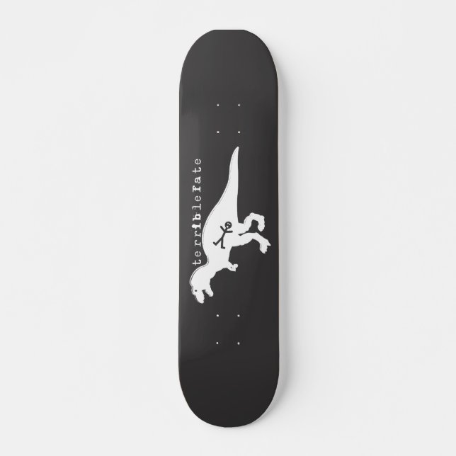 Skateboard sino terrible Dino (Anverso )