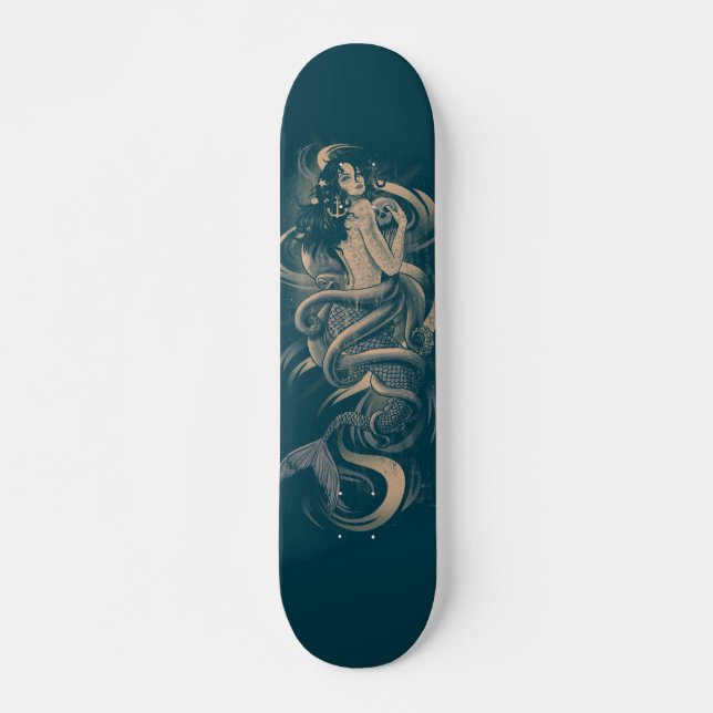 Skateboard Sirena (Anverso )