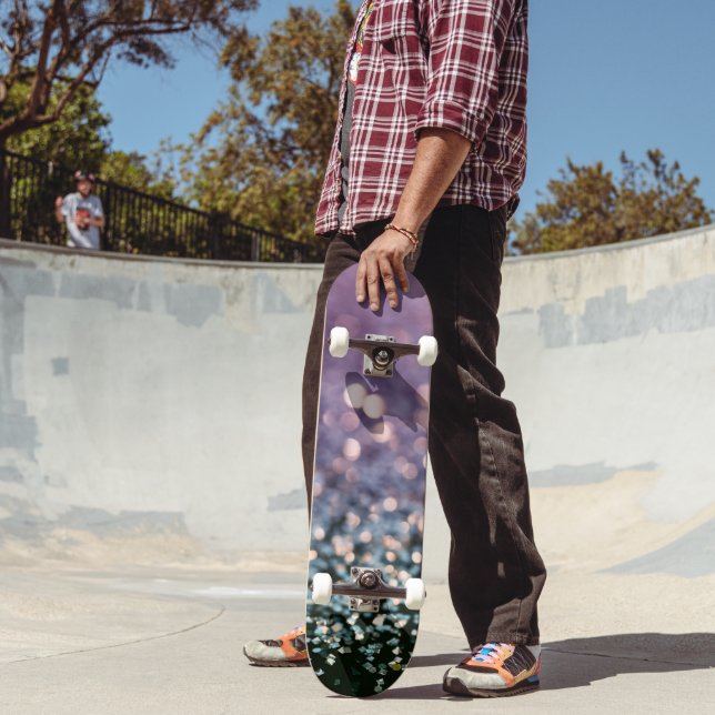 Skateboard Sirena Brillo Bokeh Glam 1 (Exterior 2)