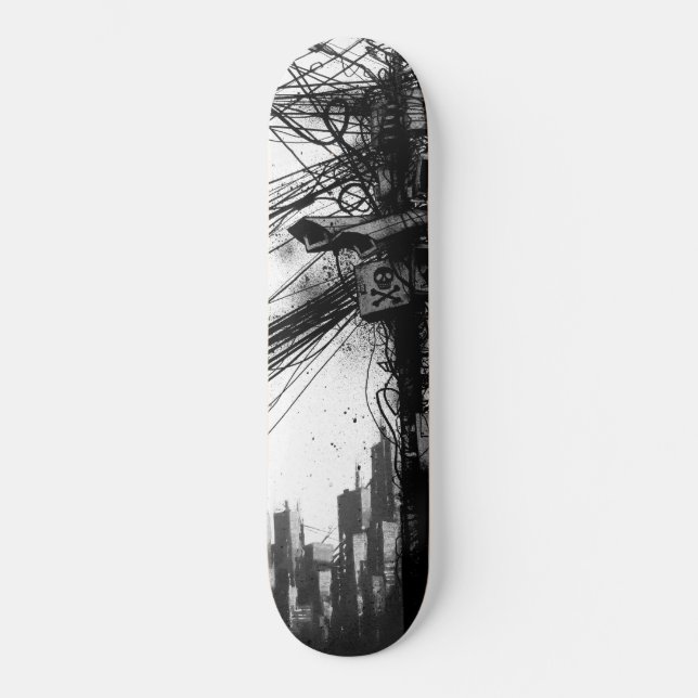 Skateboard SIT "Sin cable 2" (Anverso)