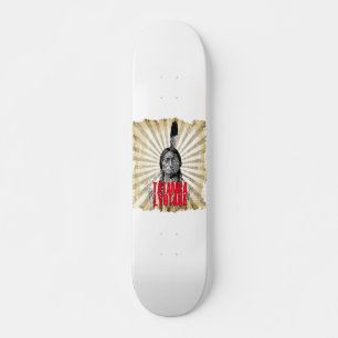 Skateboard Sitting Bull