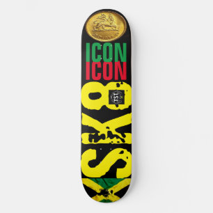 Skateboard SK8 ICON 8 Placa de patinaje de 1/2"
