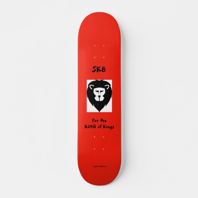 Skateboard Sk8 para King (Anverso )