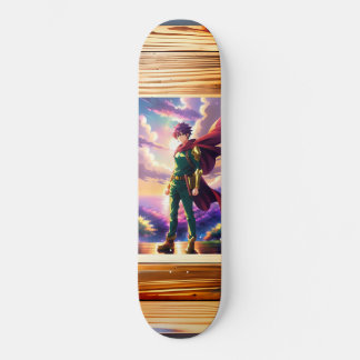Skateboard Skate Exclusivo: Herói Anime
