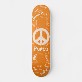 Skateboard Skate for Peace