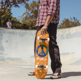 Skateboard Skate for Peace