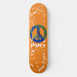 Skateboard Skate for Peace