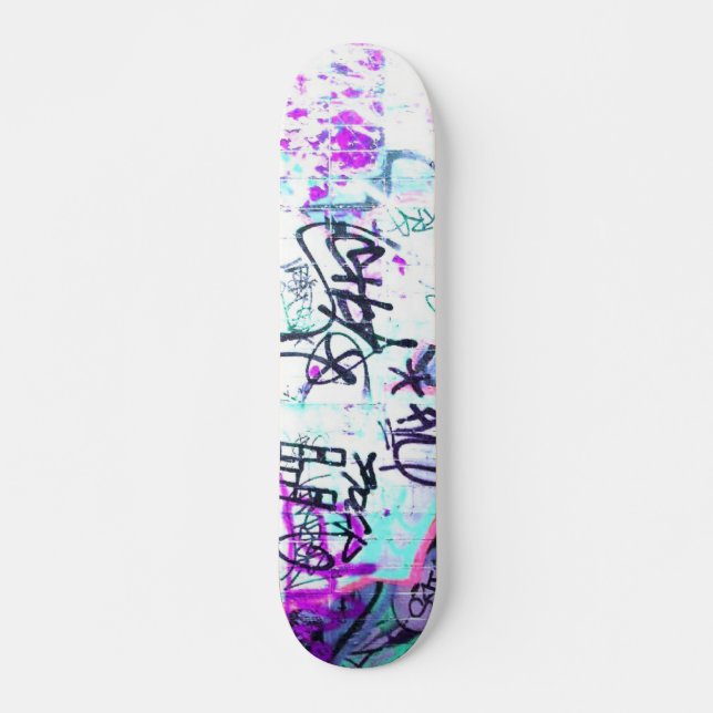 Skateboard Skate "Grafitti Abstract Purple" (Anverso )