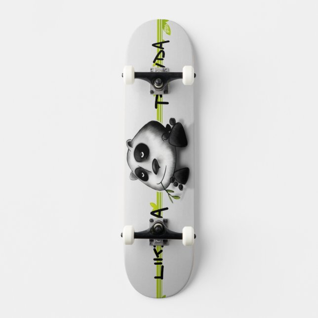 Skateboard Skate Panda (Anverso)