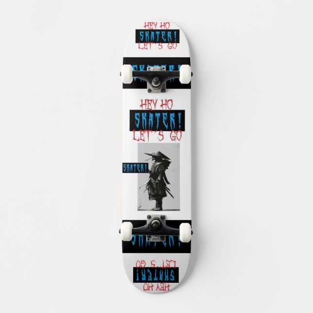 Skateboard Skate Skater! Co. ``Samurai I´´ (Anverso)