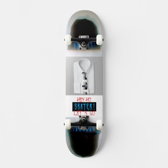 Skateboard Skate Skater! Co. ``Shirt and Tie´´ (Anverso)