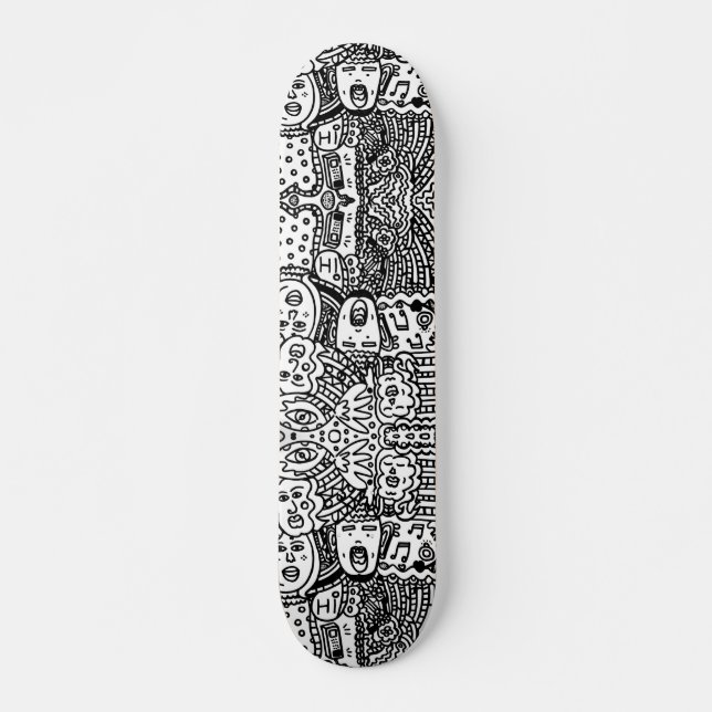 Skateboard Skateboard, 77/7" Deck (Anverso )