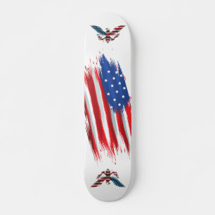 Skateboard Skateboard, Bandera Americana