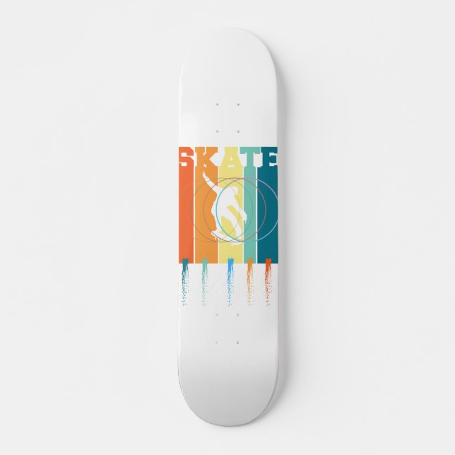 Skateboard Skateboard, colorido (Anverso )