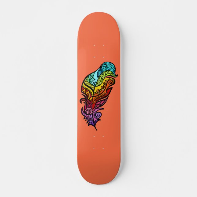 Skateboard Skateboard, Feather (Anverso )