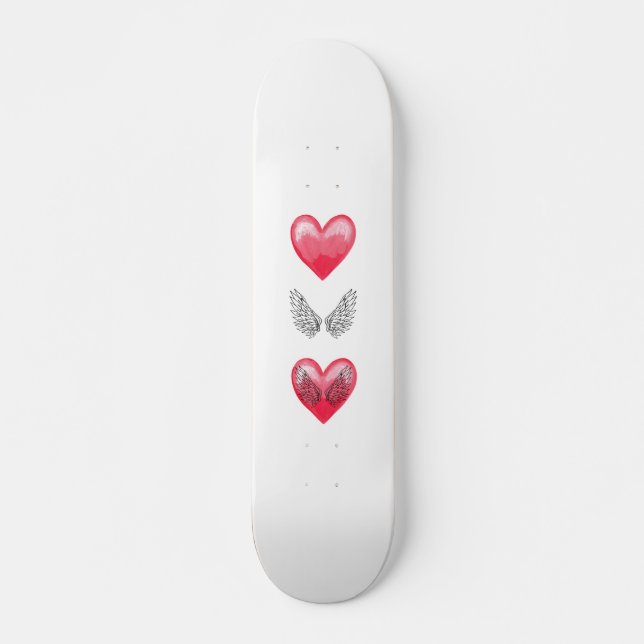 Skateboard Skateboard, Red Heart (Anverso )