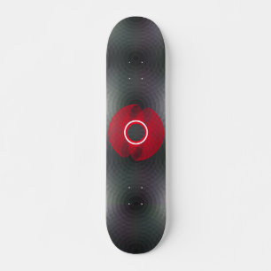 Skateboard Skateboard, Resumen negro y rojo