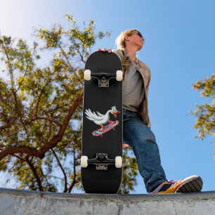 Skateboard Skateboarding Silly Goose