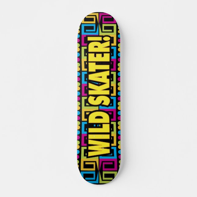 Skateboard Skater salvaje (Anverso )