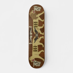 Skateboard Skaters Orgullo León Edición Artística Patines
