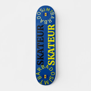 Skateboard SKATEUR 7 3/4" Placa para patines