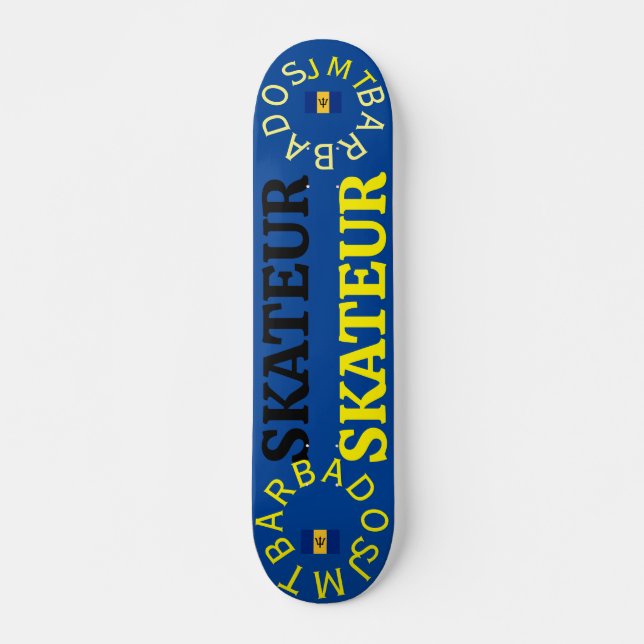 Skateboard SKATEUR 7 3/4" Placa para patines (Anverso )