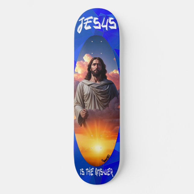 Skateboard SKB_Jesus Es La Respuesta (Anverso)