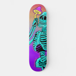 Skateboard Skeleton Psicodélico Polimorfo