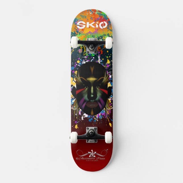 Skateboard Skin 4/6 (Anverso)