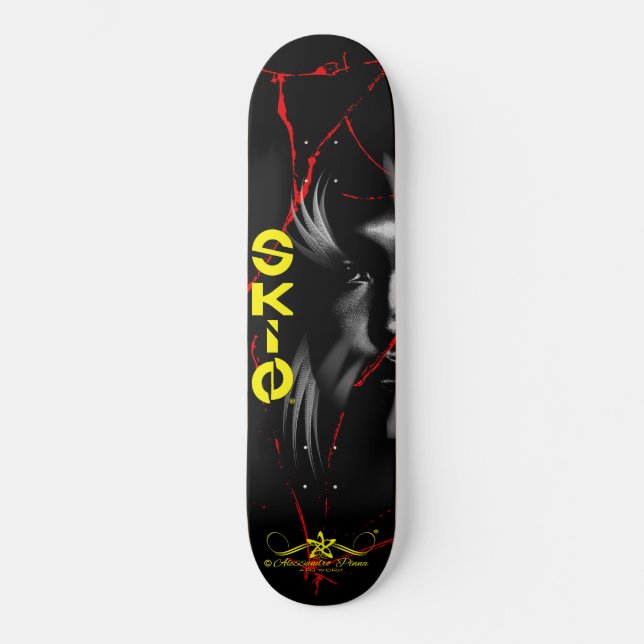 Skateboard Skin 5/6 (Anverso)
