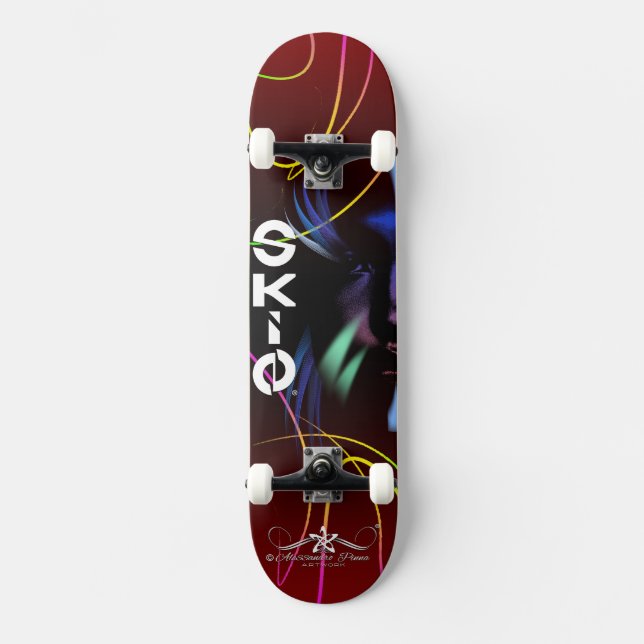 Skateboard Skin 6/6 (Anverso)