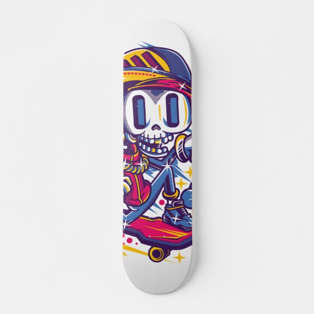 Skateboard Skull (Anverso )