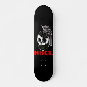 Skateboard Skull Grenade