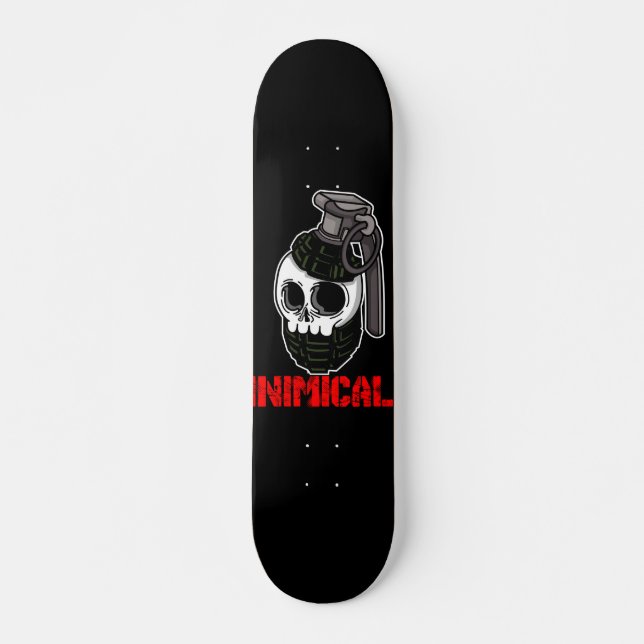 Skateboard Skull Grenade (Anverso )