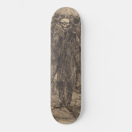 Skateboard Skull in the Crowd (by Albert Besnard)