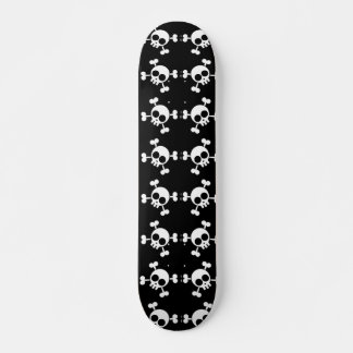 Skateboard Skull y Crossbone
